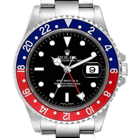 rolex gmt master red and blue|rolex 16710 price.